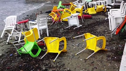 Kuzey Ege'de kuvvetli lodos - BALIKESİR