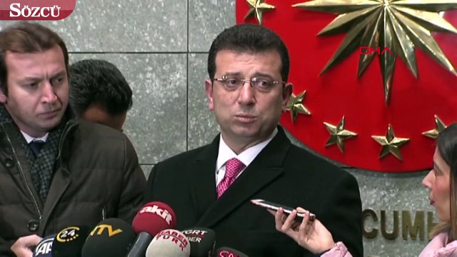 Erdoğan-İmamoğlu görüşmesi sona erdi