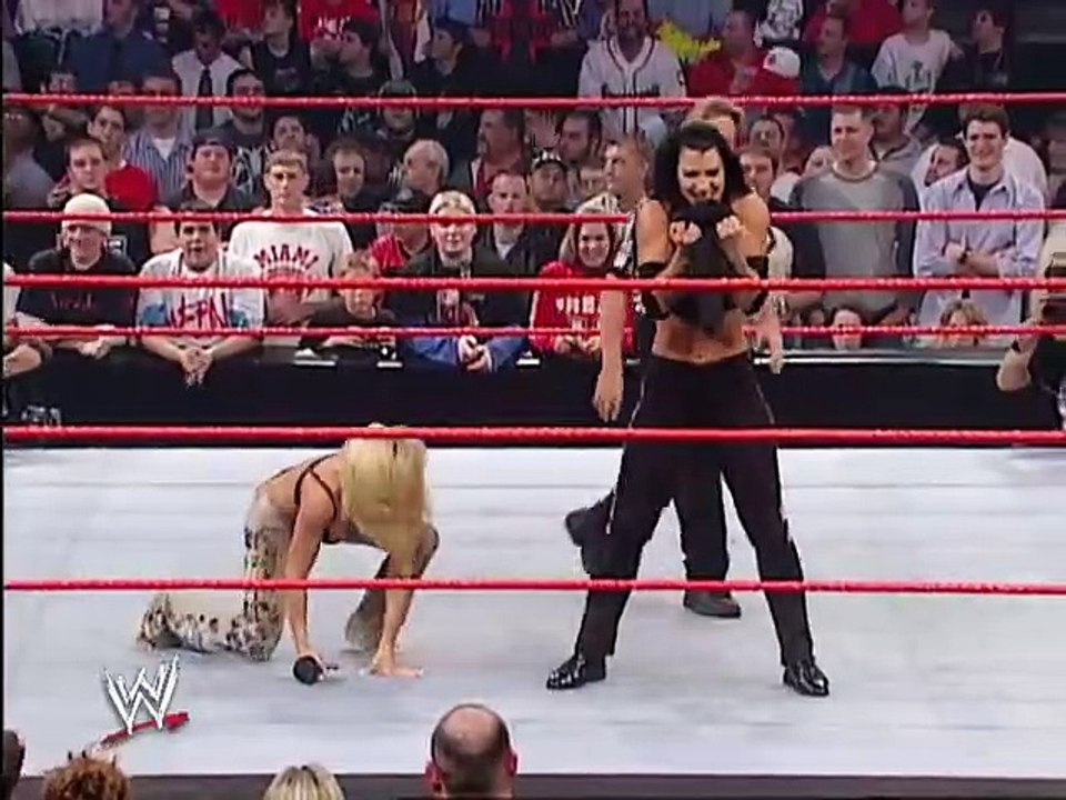 Trish Stratus Saves Terri Runnels From Victoria by wwe entertainment