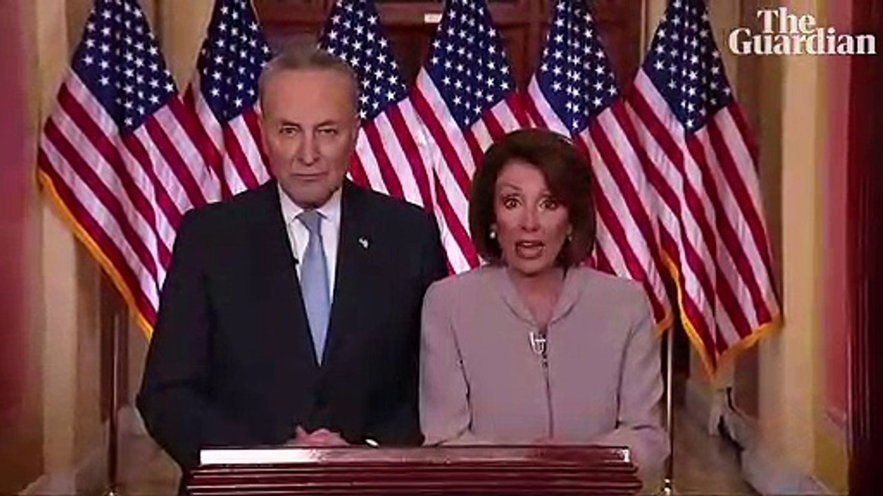 Trump v Democrats- two contrasting views on US border wall proposal