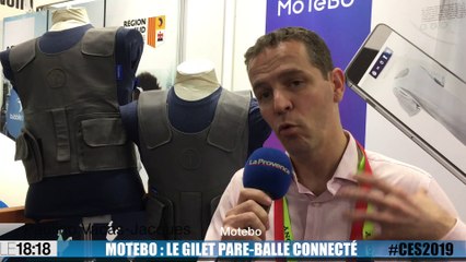 CES 2019 : Motebo, le premier gilet pare-balle connecté