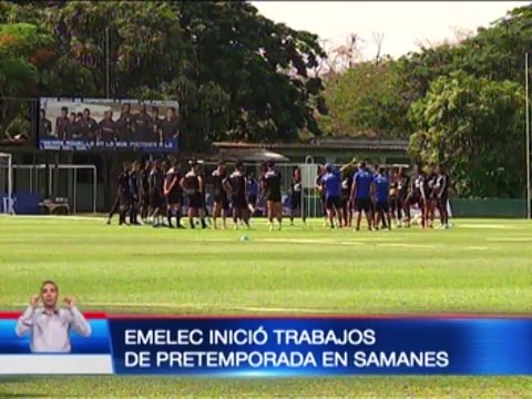 Emelec inició trabajos de pretemporada en Samanes