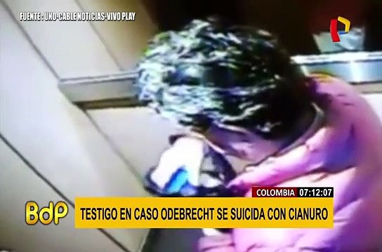 Colombia: confirman que segundo testigo en el caso Odebrecht se suicidó con cianuro
