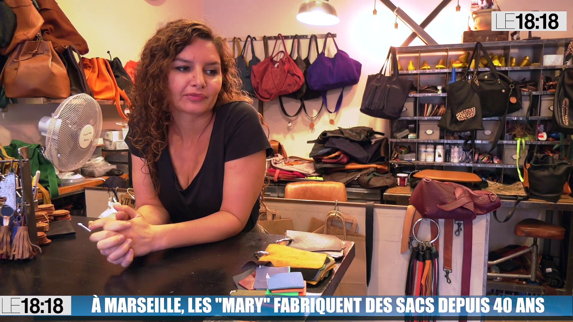A Marseille, le succès des sacs Mary ne se dément pas - Vidéo Dailymotion