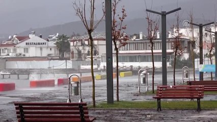 Kuzey Ege'de Kuvvetli Lodos