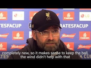 Jurgen Klopp Blames The Wind For Liverpool's FA Cup Defeat Against Wolves