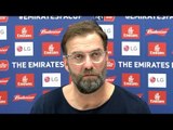 Jurgen Klopp 2nd Embargoed Pre-Match Press Conference - Wolves v Liverpool - FA Cup