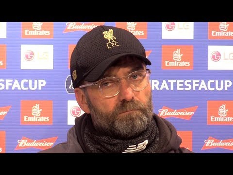 Wolves 2-1 Liverpool - Jurgen Klopp Full Post Match Press Conference - FA Cup