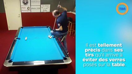 Ce champion de billard va vous bluffer !