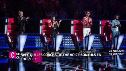 Avec qui les coachs de The Voice sont-ils en couple ?
