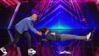 Levitator Attempts to Levitates Judge!   Supertalent 2018   Magicians Got Talent