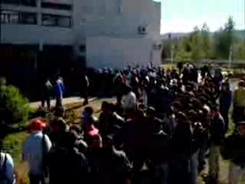 Etudiants de wajda facultés des sciences 06/12/2007