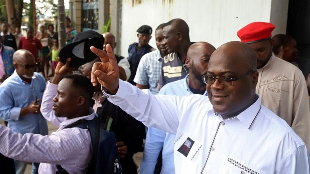 DR Congo elections: Tshisekedi pays homage to Kabila