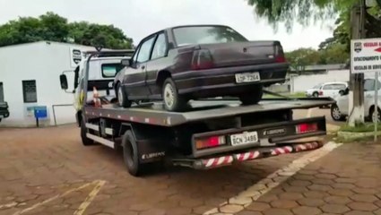 Carro relacionado a caso de estelionato é apreendido pela PM