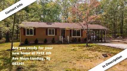 7513 4th Ave Mays Landing, NJ 08330