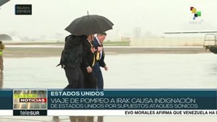 Visita de Mike Pompeo a Irak genera críticas