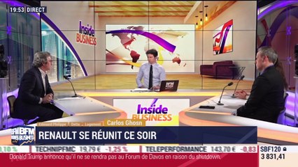 Les insiders (3/3): Carlos Ghosn, Renault se réunit ce soir - 10/01