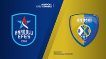 Anadolu Efes Istanbul - Khimki Moscow region Highlights | Turkish Airlines EuroLeague RS Round 18
