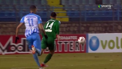 1-0 Achilleas Poungouras penalty and Jeronimo Barrale Goal - Lamia vs Panathinaikos 10.01.2019 [HD]