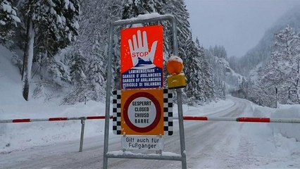Un muerto y varios heridos por avalanchas en los Alpes austríacos