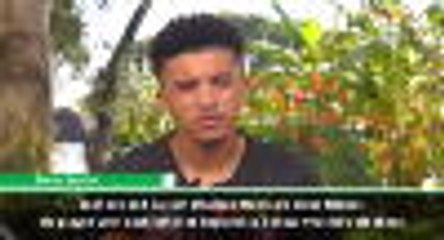 Sancho reveals he's spoken to Hudson-Odoi about Bayern move