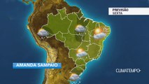 Previsão Brasil – Pancadas de chuva