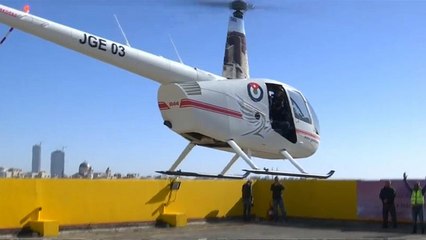 شاهد: خدمة التكسي الطائر في الأردن بـ 77 دولارا للرحلة الواحدة