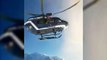 Watch Dramatic Helicopter Rescue Of Skiers In French Alps