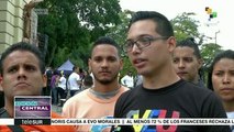 Venezuela: jóvenes respaldan al presidente Nicolás Maduro