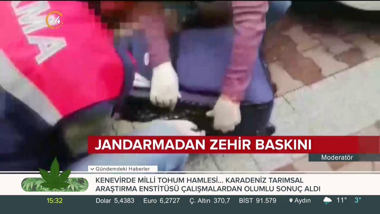 Jandarmadan zehir baskını