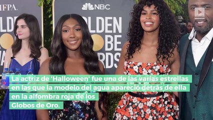 Jamie Lee Curtis no está contenta con la 'chica del agua FIji'