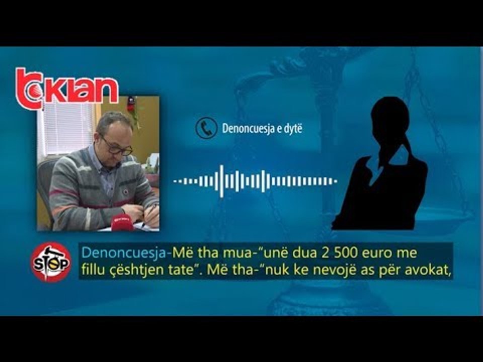 Stop - Para dhe seks, dy deshmi te reja mbi korrupsionin e gjyqtarit Hysi! (10 janar 2019)