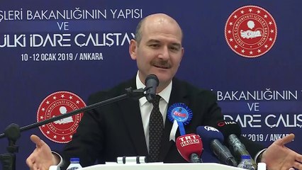 Soylu: 'Bugün varız, yarın yokuz'' - ANKARA
