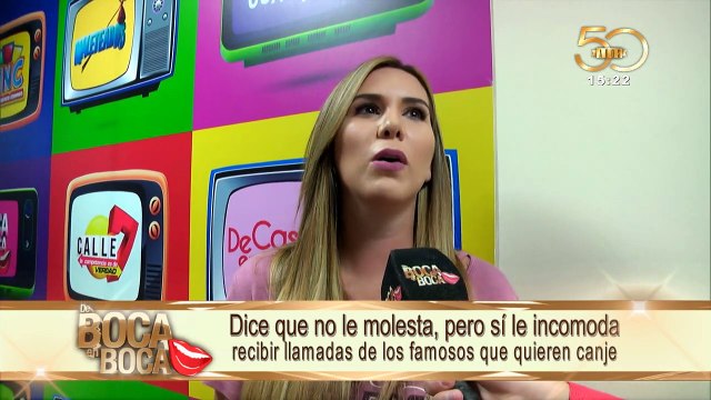 Carolina Jaume revela que varios famosos le han pedido canje