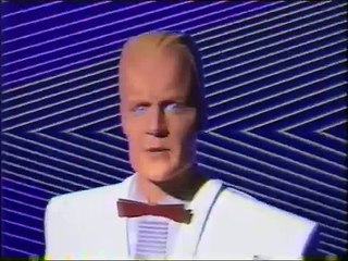 Max Headroom's Giant Christmas Turkey Promo
