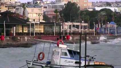 Didim'de şiddetli rüzgar - AYDIN