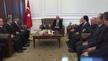 Bakan Soylu, Türk İdareciler Derneği Genel Başkanı Bedük'ü kabul etti - ANKARA