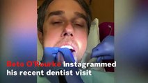 Watch: Beto O'Rourke Instagrams His Dentist Visit To Highlight People At The Border