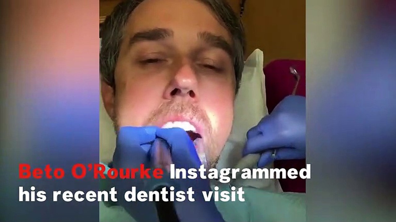 Watch: Beto O'Rourke Instagrams His Dentist Visit To Highlight People At The Border