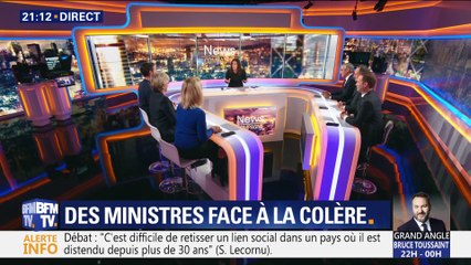 Grand débat national: Des ministres chahutés par des citoyens en colère (1/2)