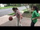 Daughter Wins Basketball Game Against Mom on Mother's Day