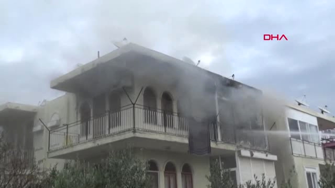 Antalya Evinde Yangın Çıkan Hasta Kadın Karşı K...
