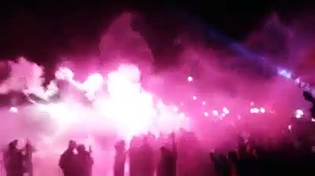إحتفالات جماهير الترجي في سبيطلة  شي كبير يا عمري Espérance Sportive de Tunis 2019