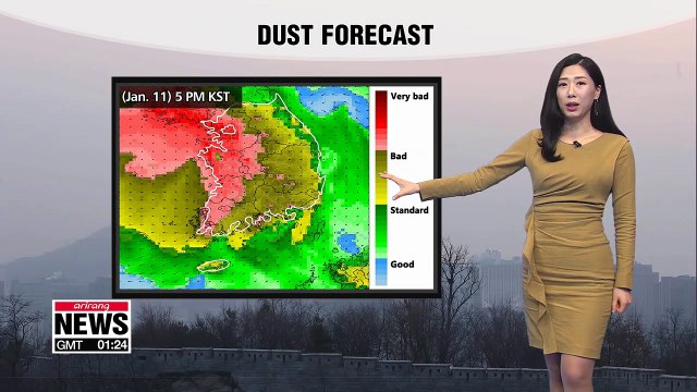 Dusty and dry along with warmer highs _ 011119