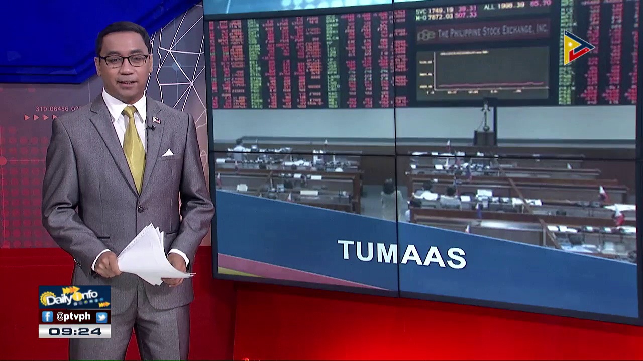 PHL stock market index, tumaas