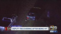 MCSO deputy continues to recover after being hit in Queen Creek