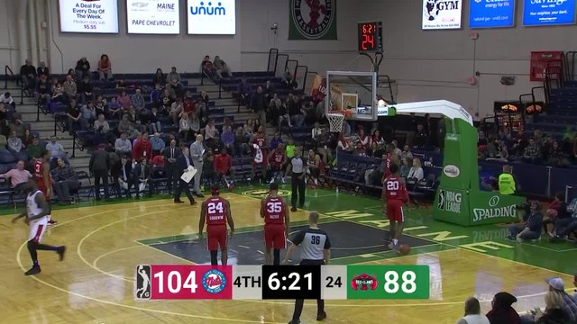 Okaro White (17 points) Highlights vs. Maine Red Claws