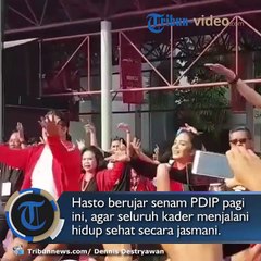 Kemeriahan Senam Jokowi Sekali Lagi di HUT-46 PDIP