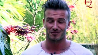 ¿Por qué David Beckham posa con maquillaje?