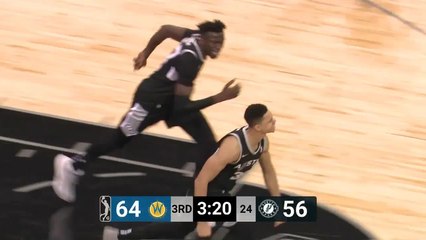 Jordan Green hammers it home